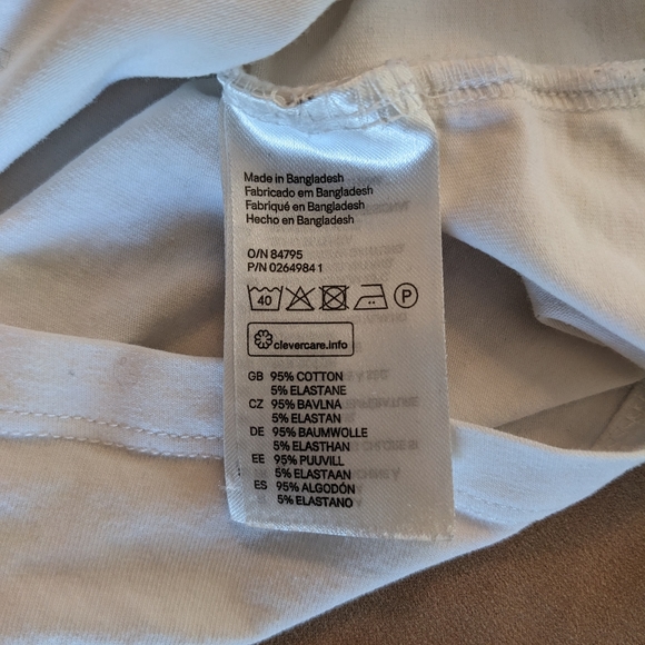 Lot of 3 Plain White T-Shirts - Picture 5 of 10